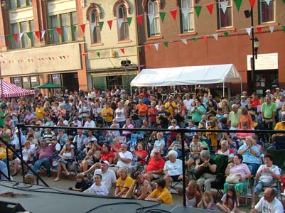 Scene from the West Virginia Italian Heritage Festival